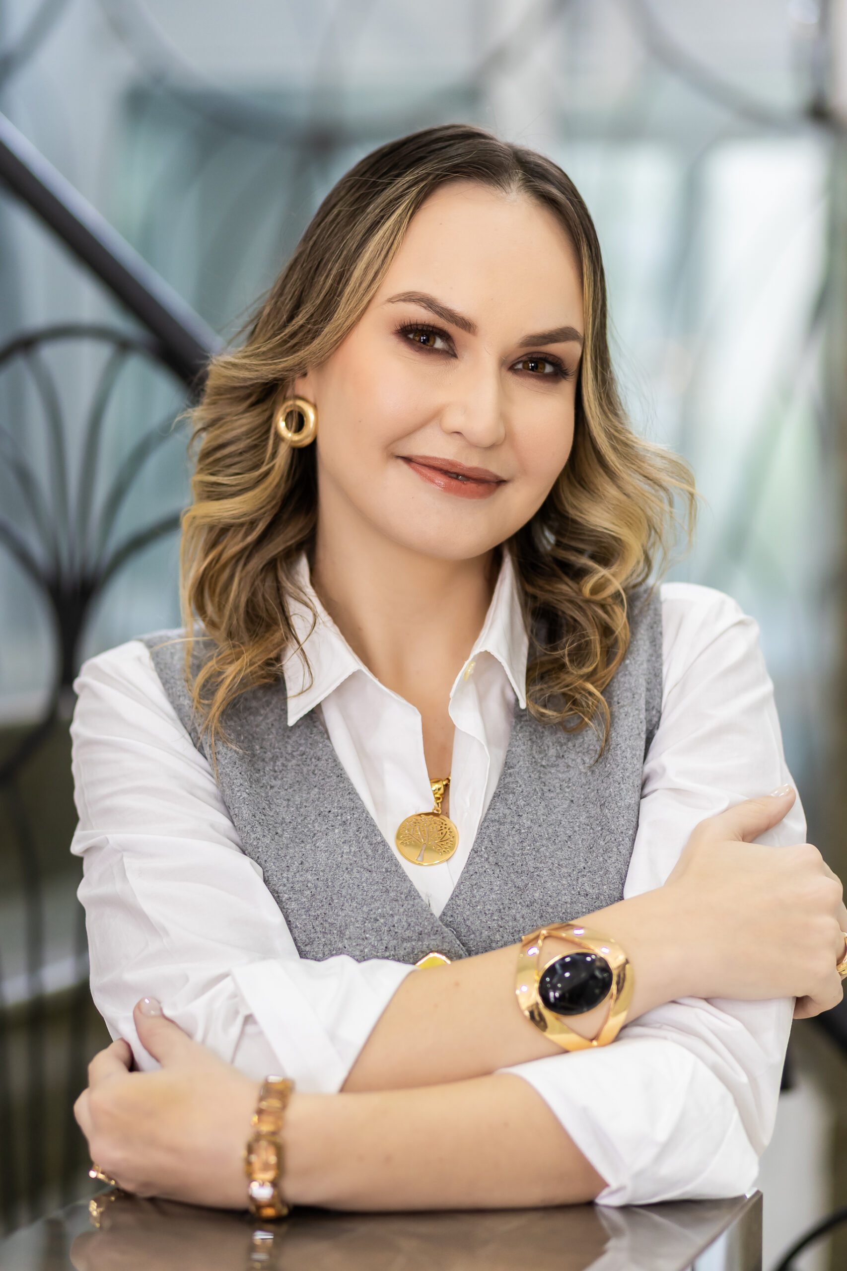 Dra. Agatha Canzi em atendimento